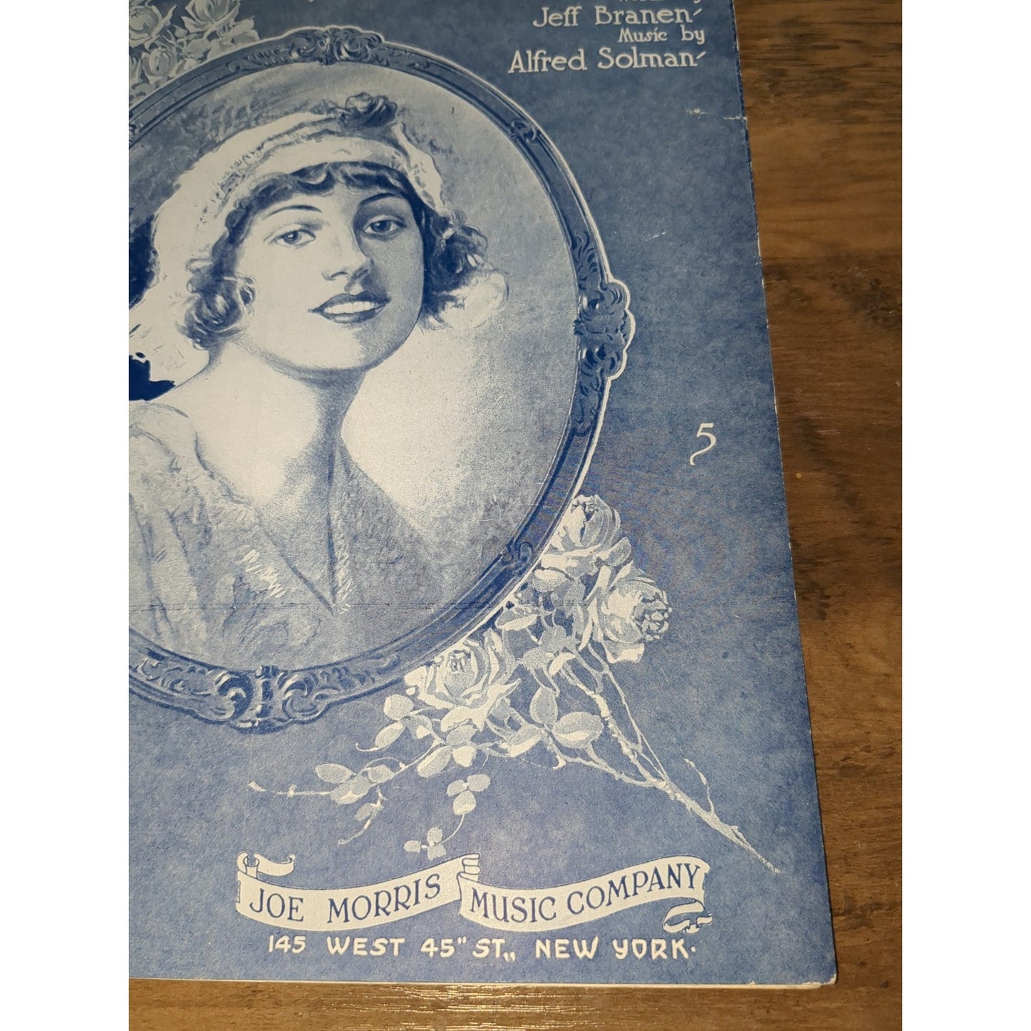 When It's Love Time In Picardy 1919 WWI Pretty Girl Vintage Sheet Music