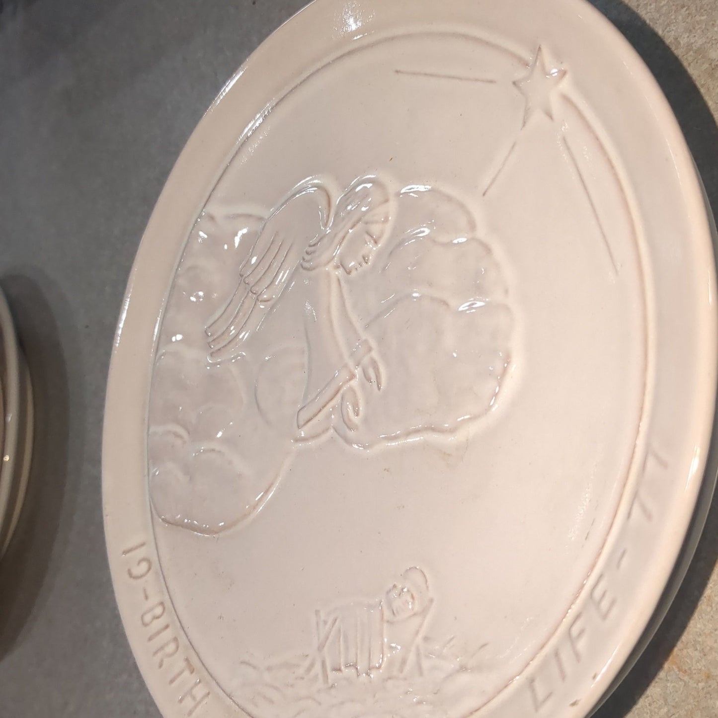vintage frankoma plate 1977