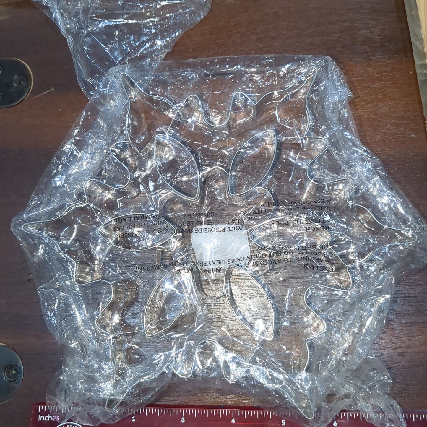 Vintage Williams-Sonoma Snowflake Cutout 1 Cookie Cutter 7 3/4"
