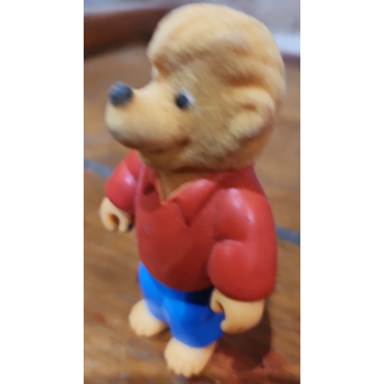 Vintage 1980s Berenstain Bears Figures Figurines Mom Daughter Son