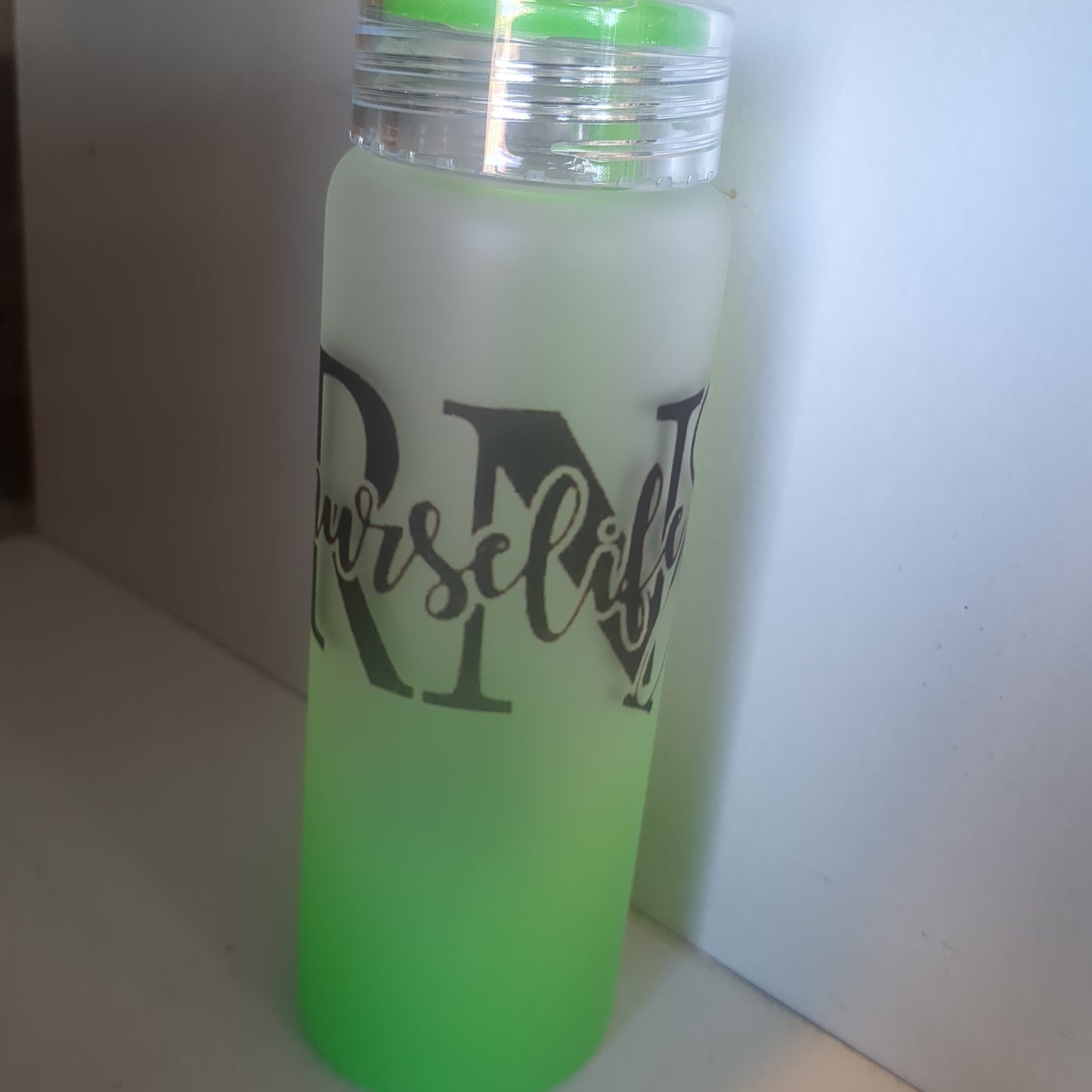 17 Oz Double Walled Glass Tumbler Nurse Life