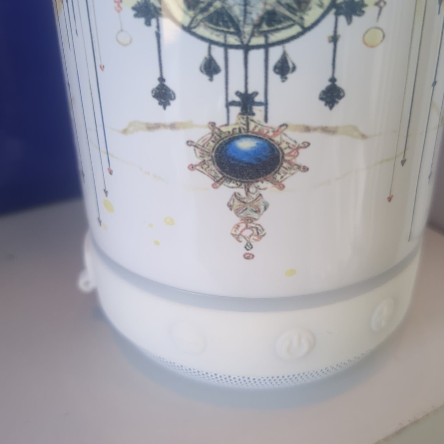 17 Oz Speaker Tumbler With Butterfly