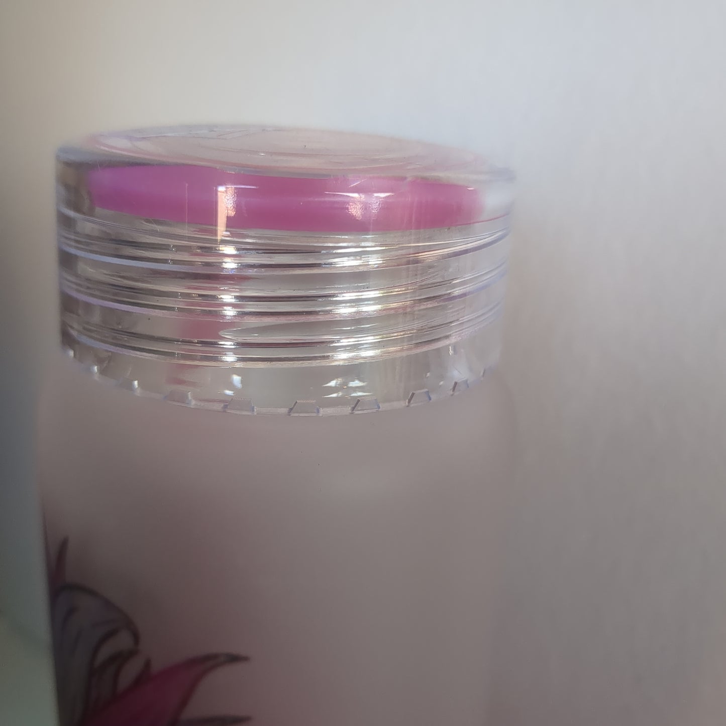 17oz Double Walled Glass pink Tumbler Cheetah Sunflower