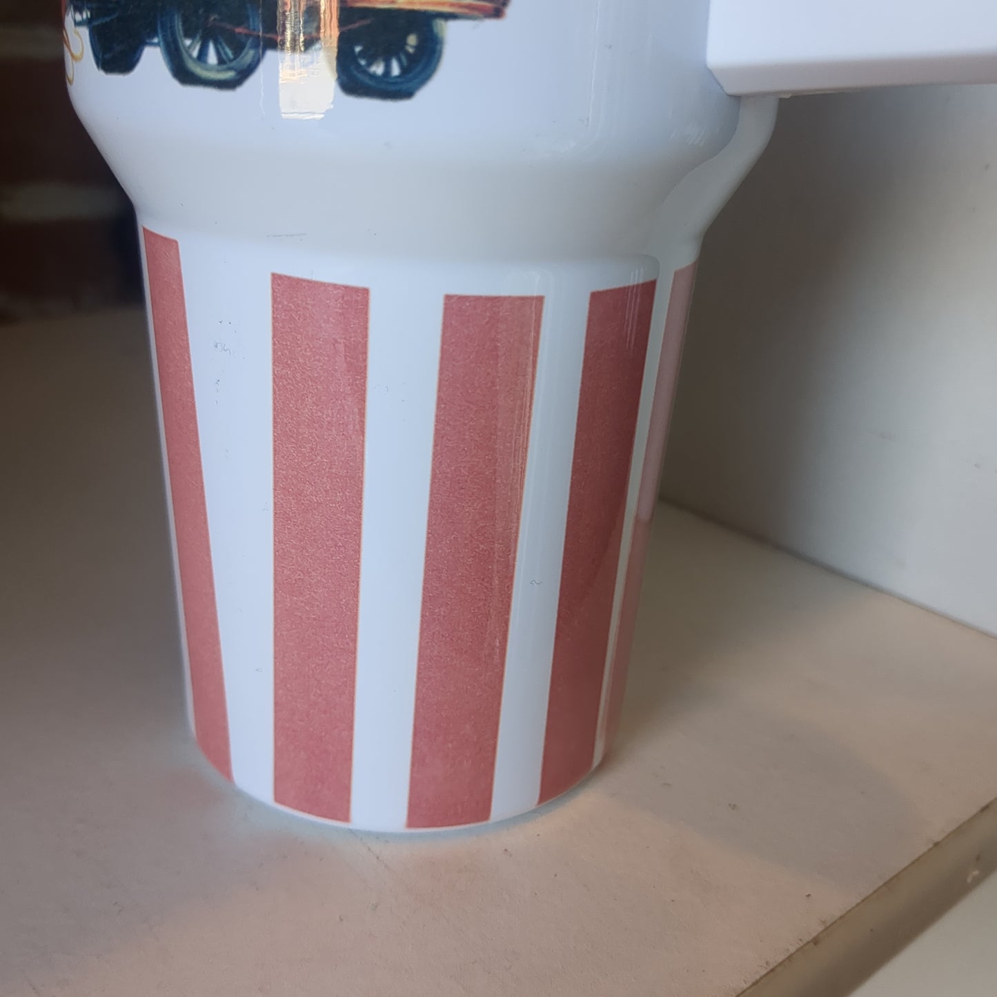 40 oz stainless steel insulated tumbler says, "Not my circus, not my monkeys" NOT PERFECT tcm9