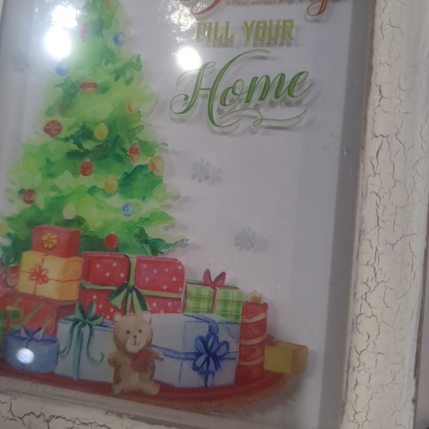 5x7 Christmas blessings fill your homewindow