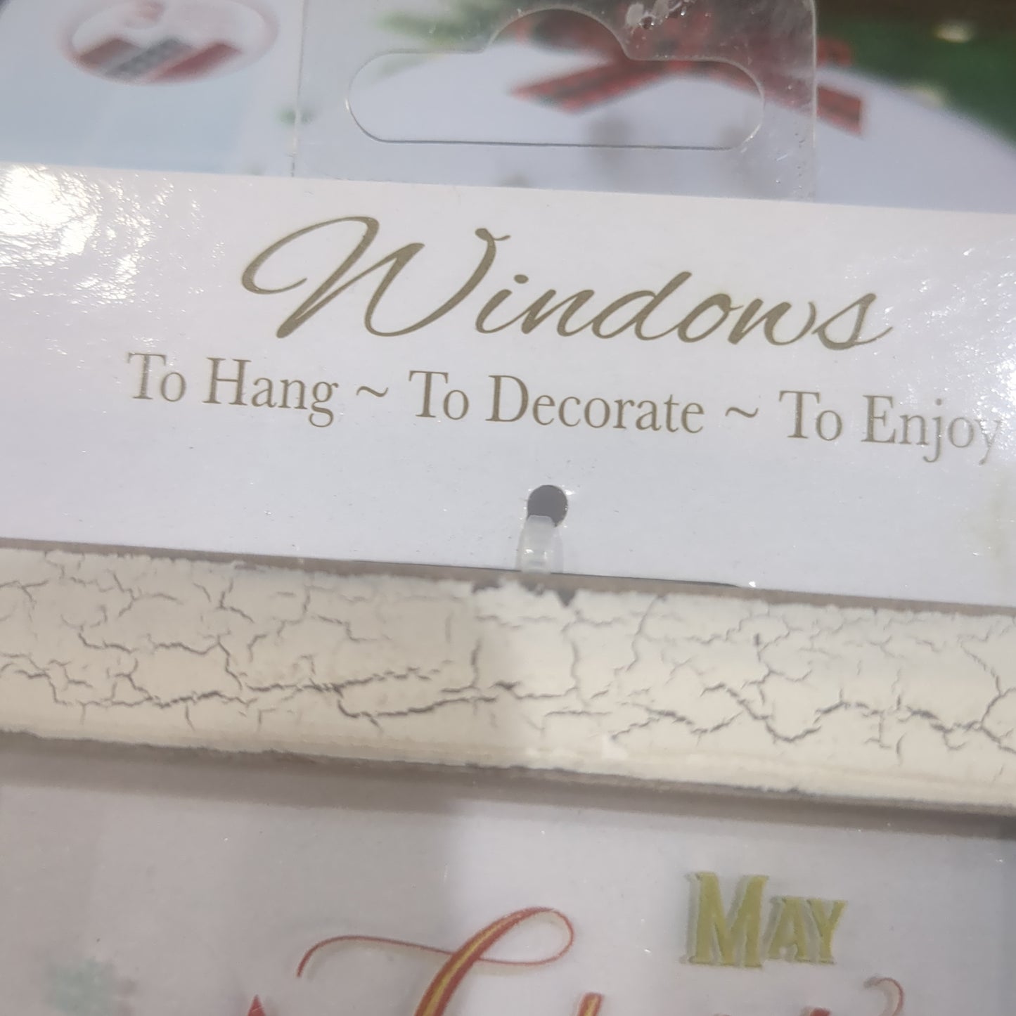 5x7 Christmas blessings fill your homewindow