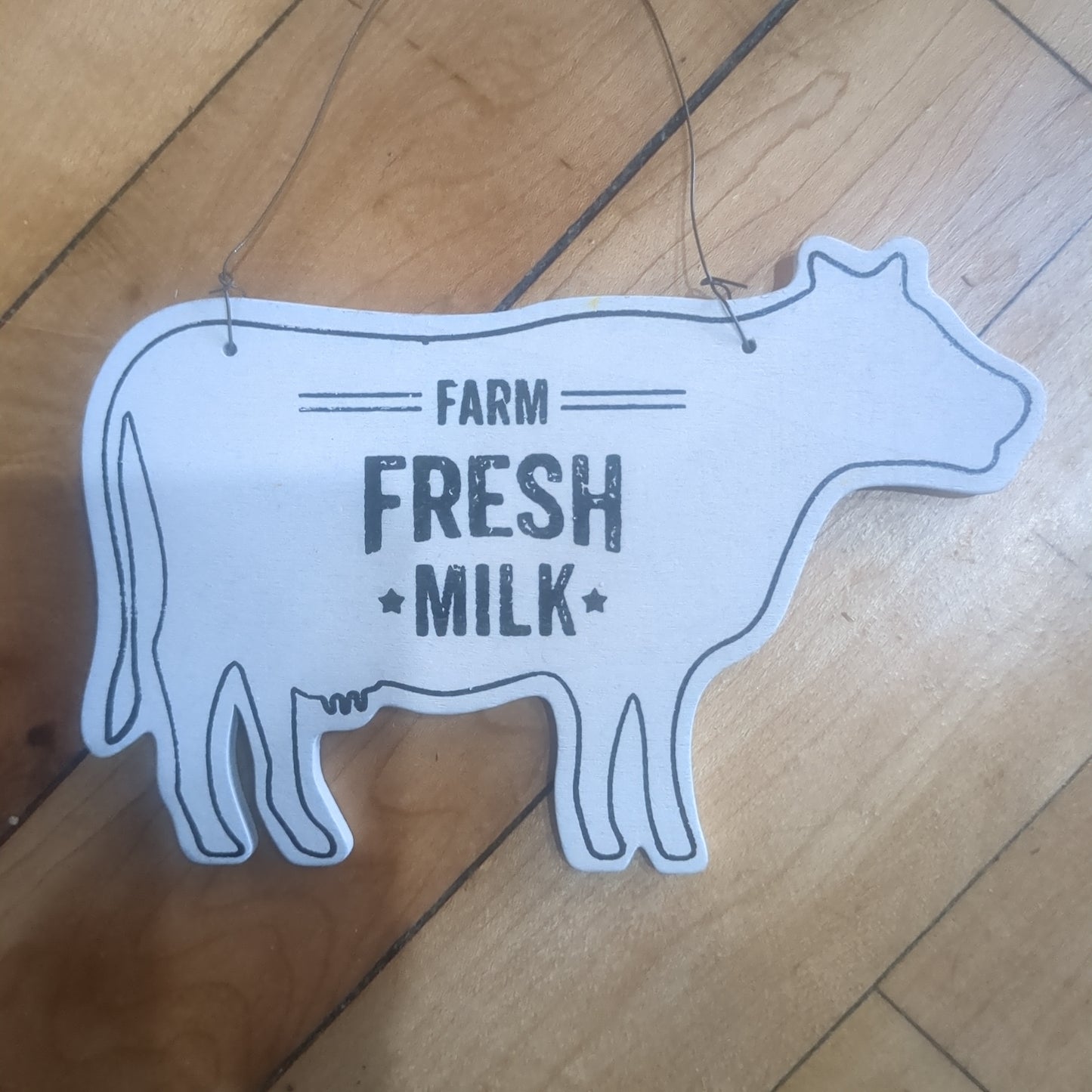 Cow farmhouse Ornament