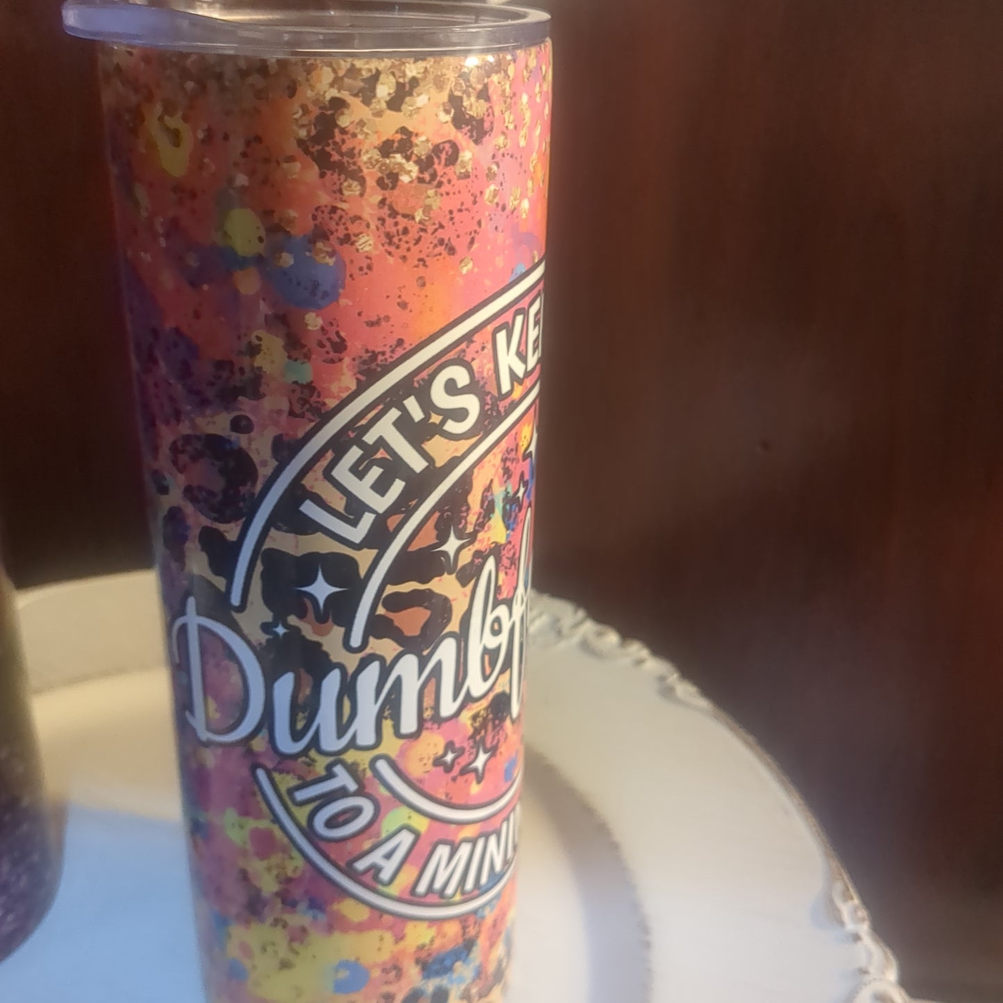 20 oz stainless steel, insulated tumbler CAUTION X-RATED