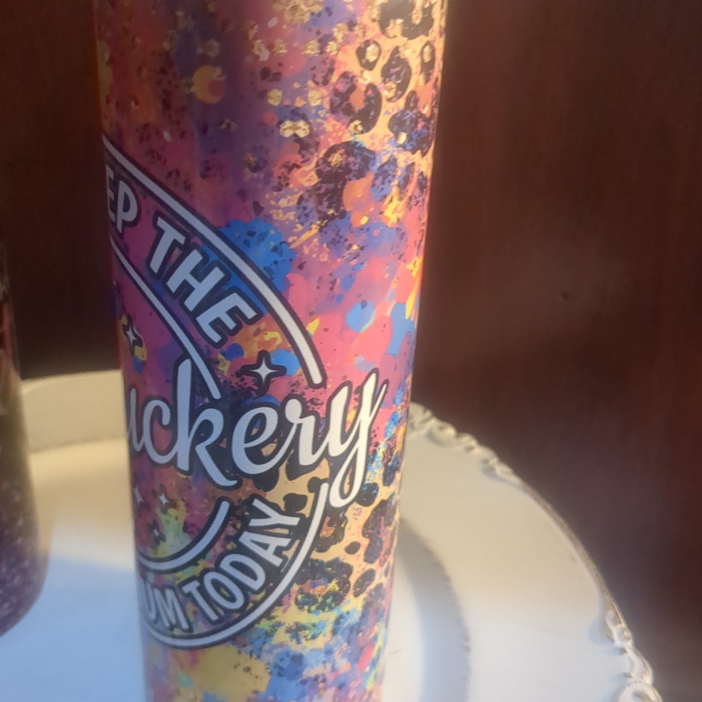 20 oz stainless steel, insulated tumbler CAUTION X-RATED