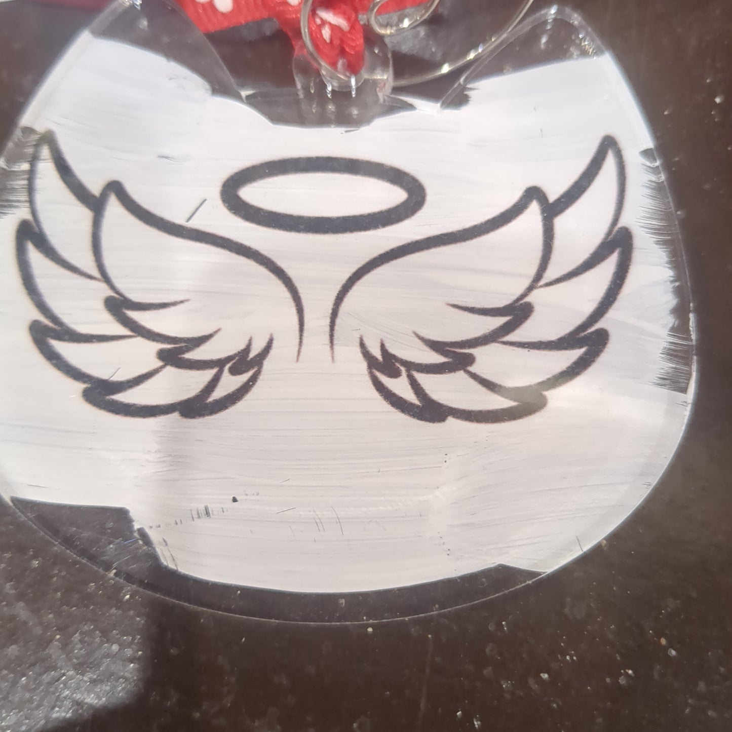 Acrylic cat Memorial Ornament