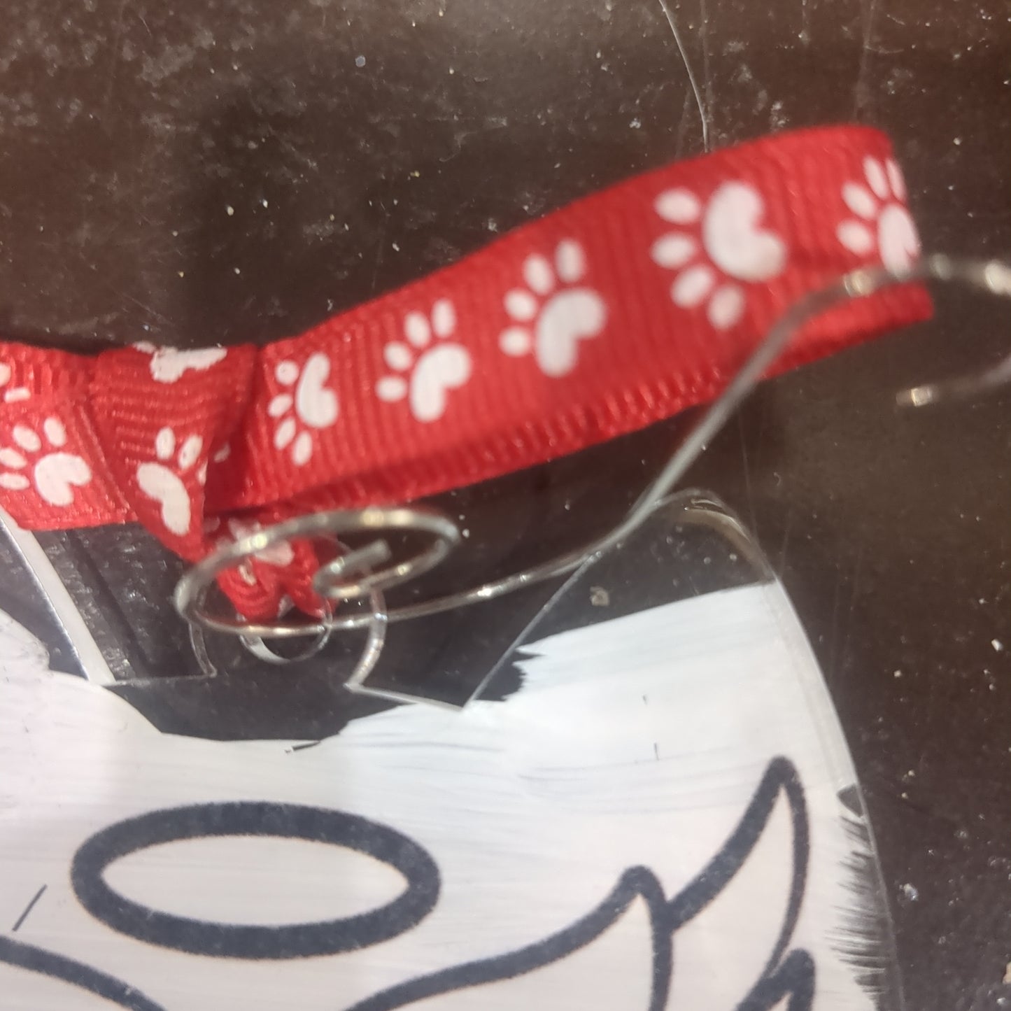 Acrylic cat Memorial Ornament