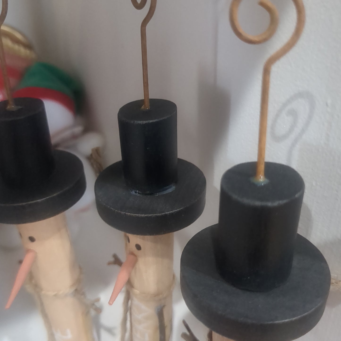 Os3 ONE ORNAMENT ONLY.  Hope Snowman Christmas Ornament