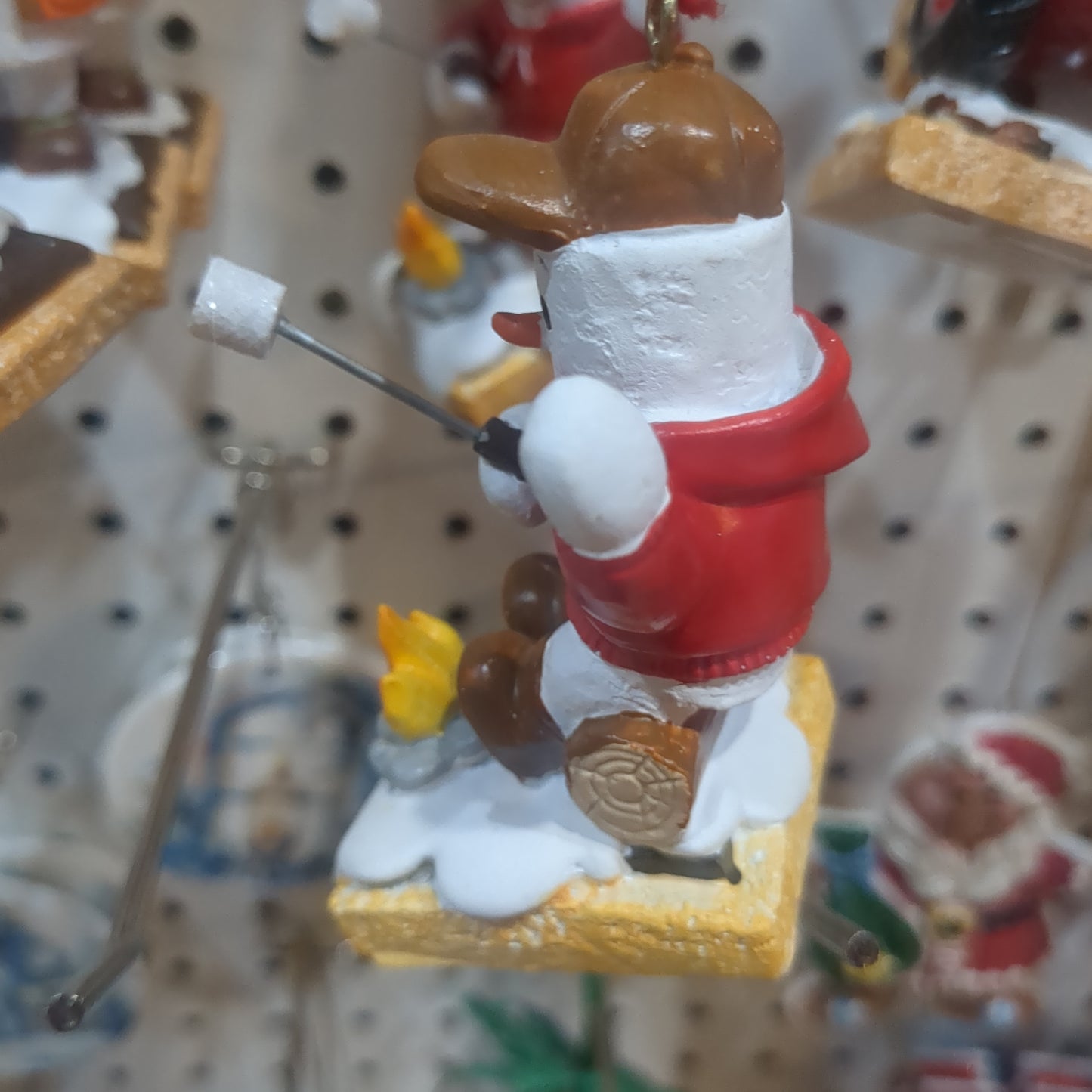 Marshmallow Camper Ornament