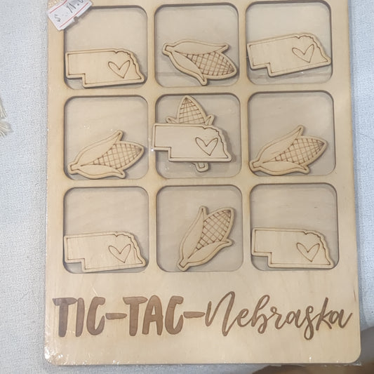 Nebraska Tic-Tac-Toe Game