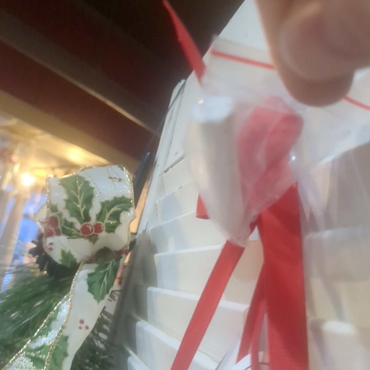 Santa Wish List chalkboard