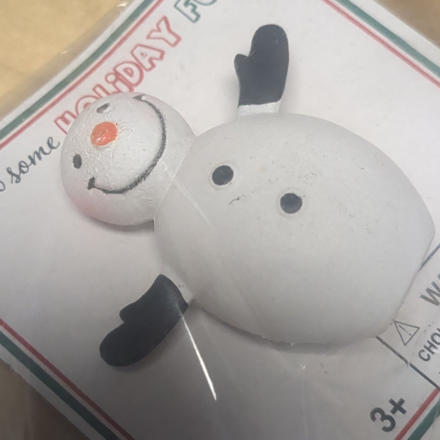 Snowman grower toy