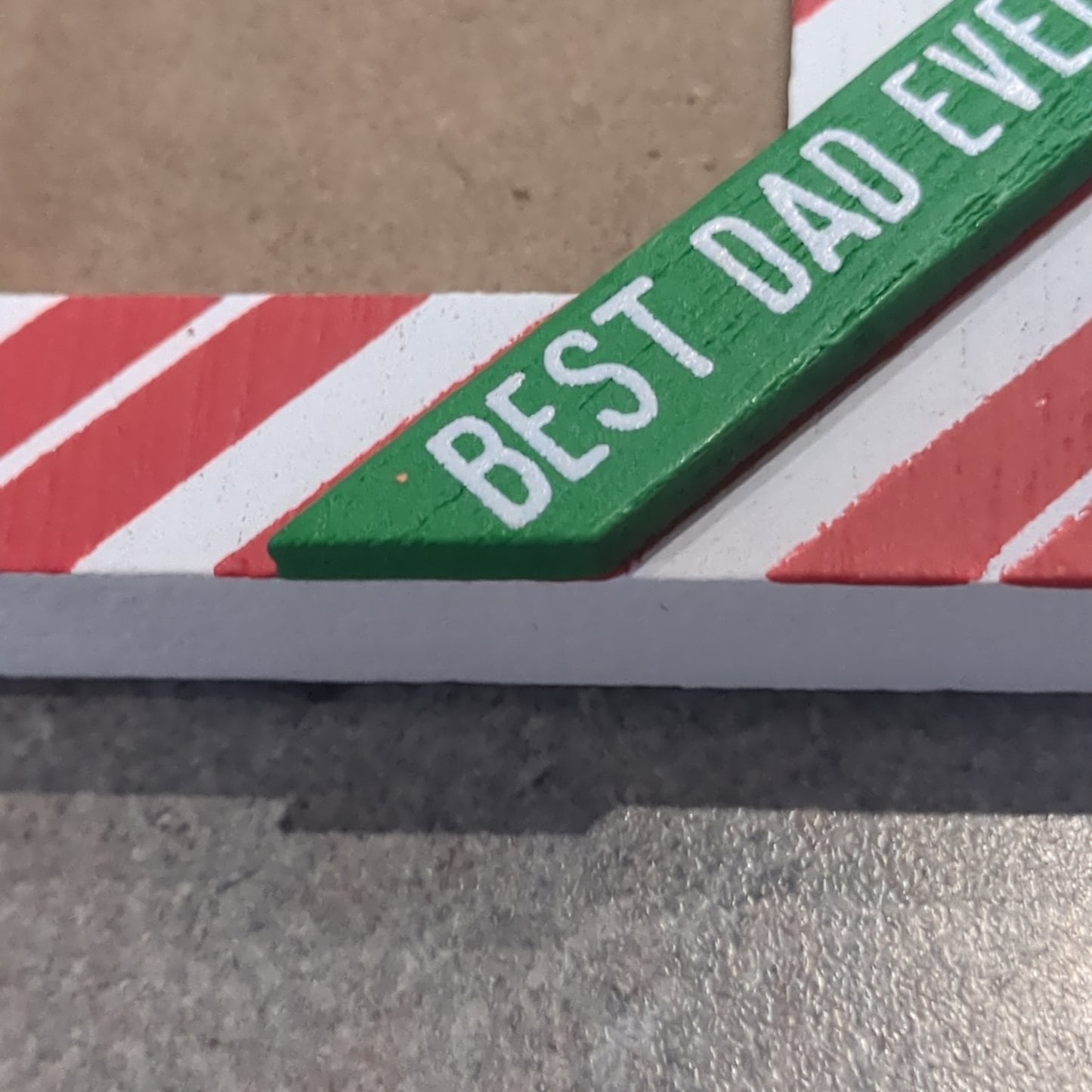 Best dad ever photo frame