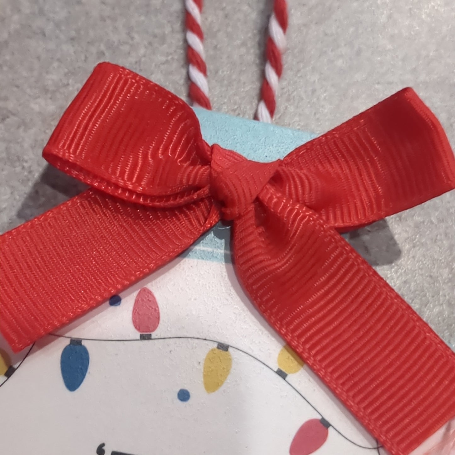 MDF ball ornament 'tis the season to sparkle