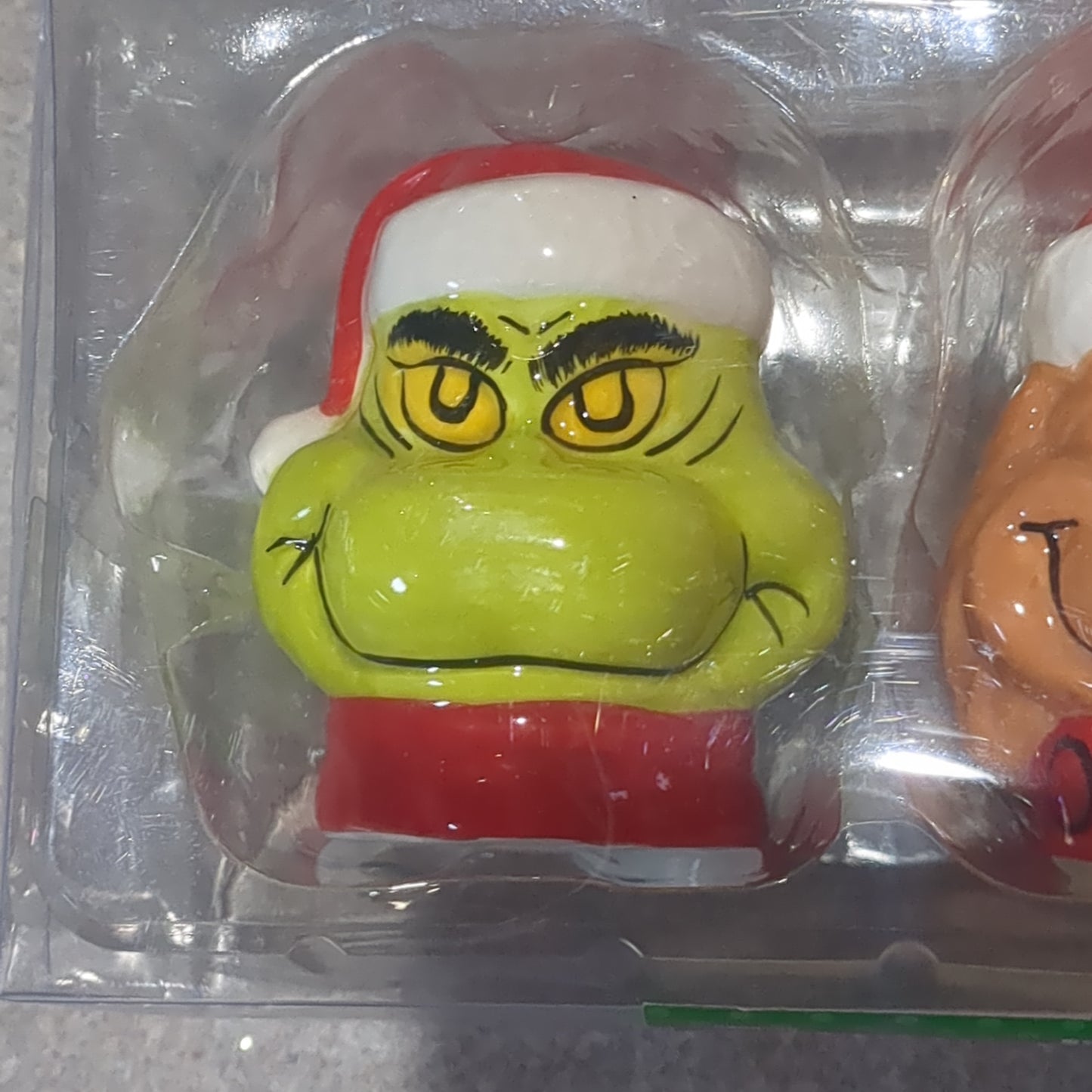 Grinch and Max salt and pepper shaker set
