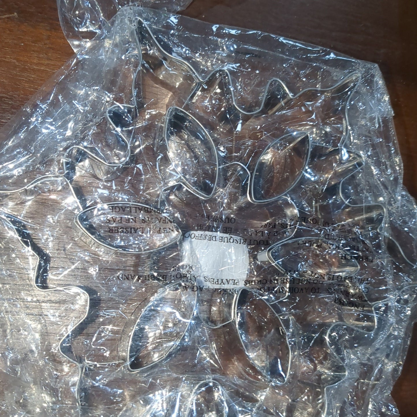 Vintage Williams-Sonoma Snowflake Cutout 1 Cookie Cutter 7 3/4"