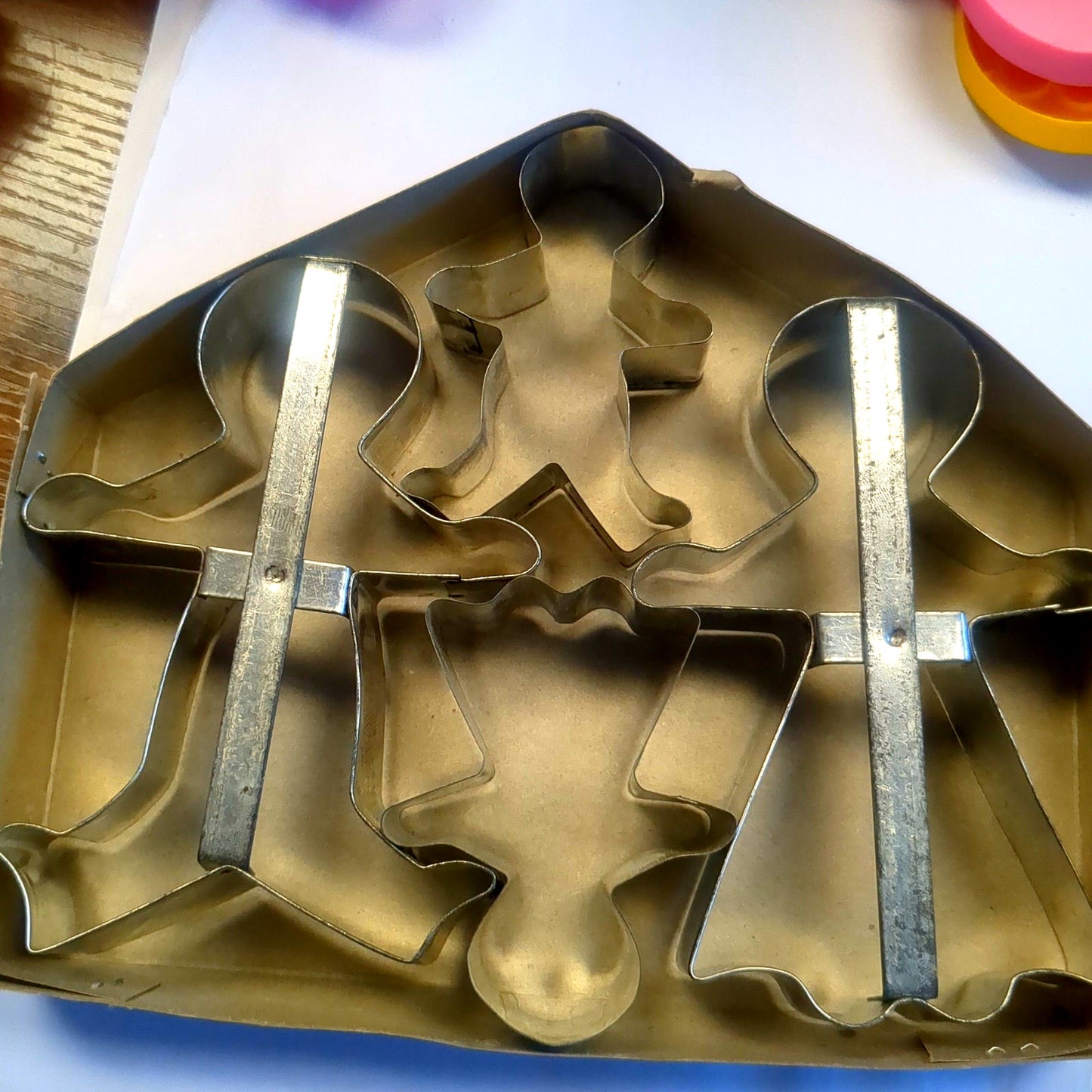 Vintage Gingerbread Cookie Cutter Family Alfred E. Knobler CG7