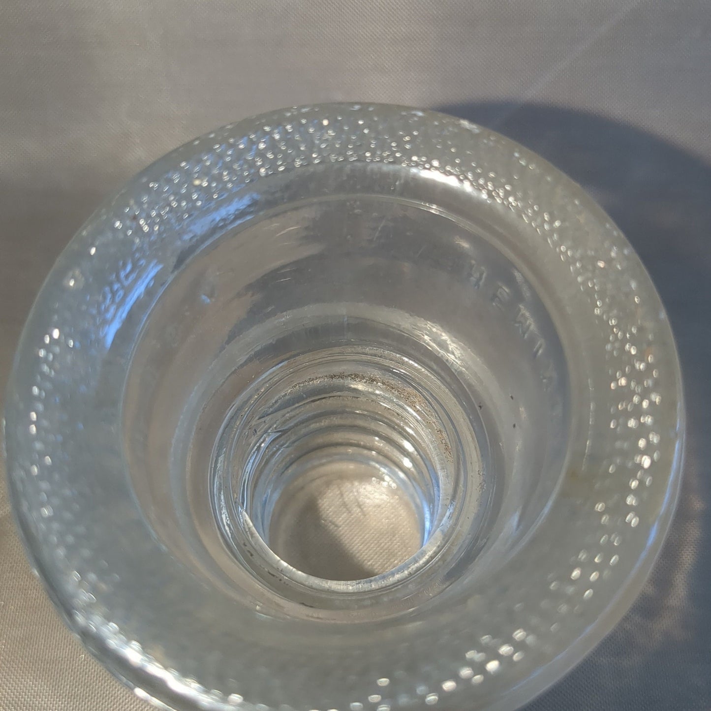 Vintage Hemingray 10 Glass Insulator 40-42 Made in U.S.A. H6-10
