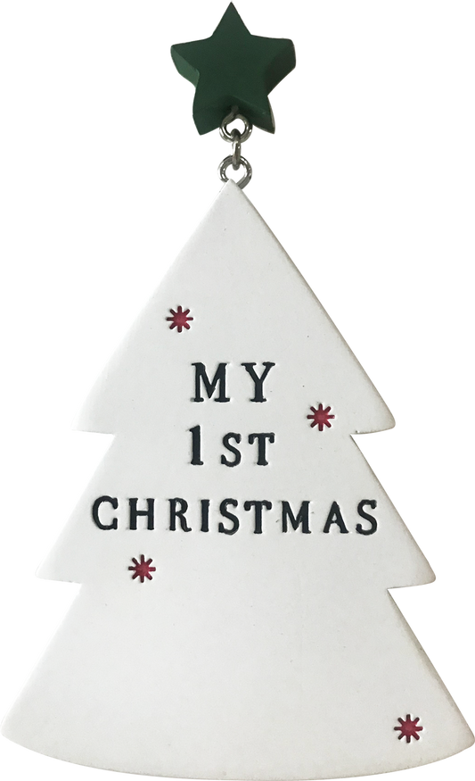 Ornament First Christmas Tree