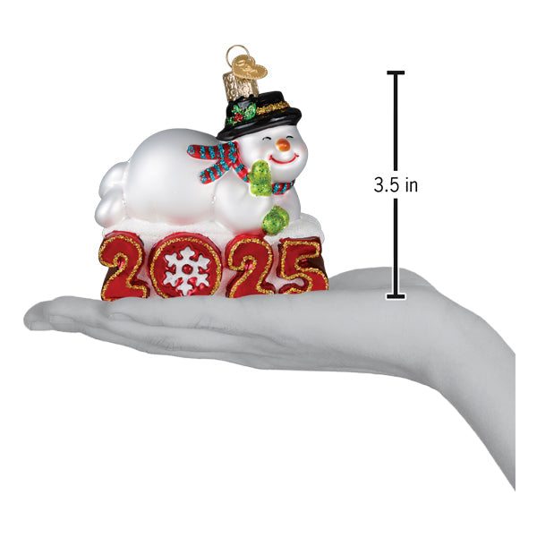 2025 Snowman Ornament NOT AVAILABLE AT MINDEN LOCATION