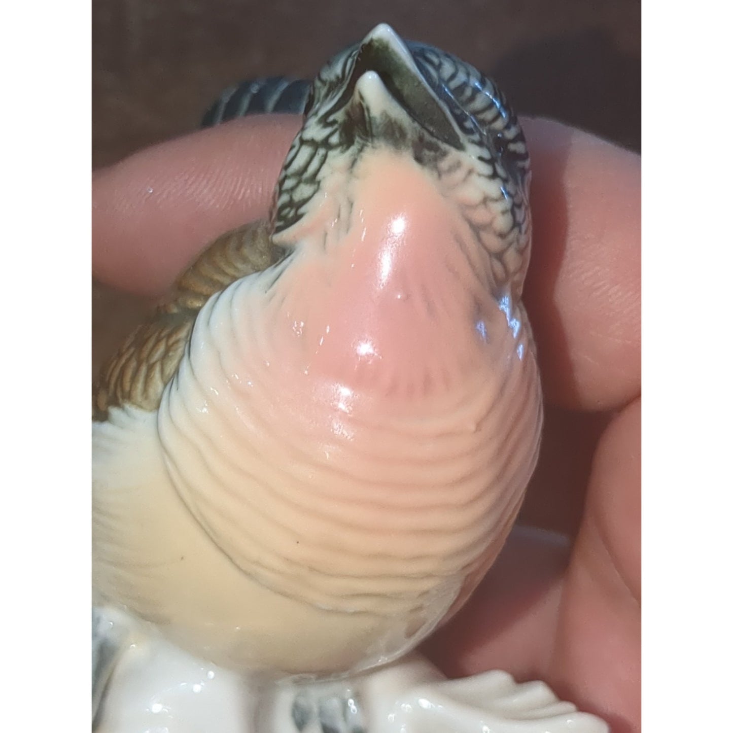 Vintage Karl Ens Porcelain Wren Bird On Branch Figurine