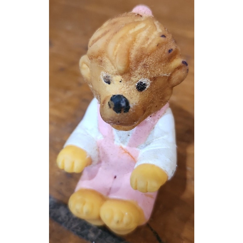 Vintage 1980s Berenstain Bears Figures Figurines Mom Daughter Son