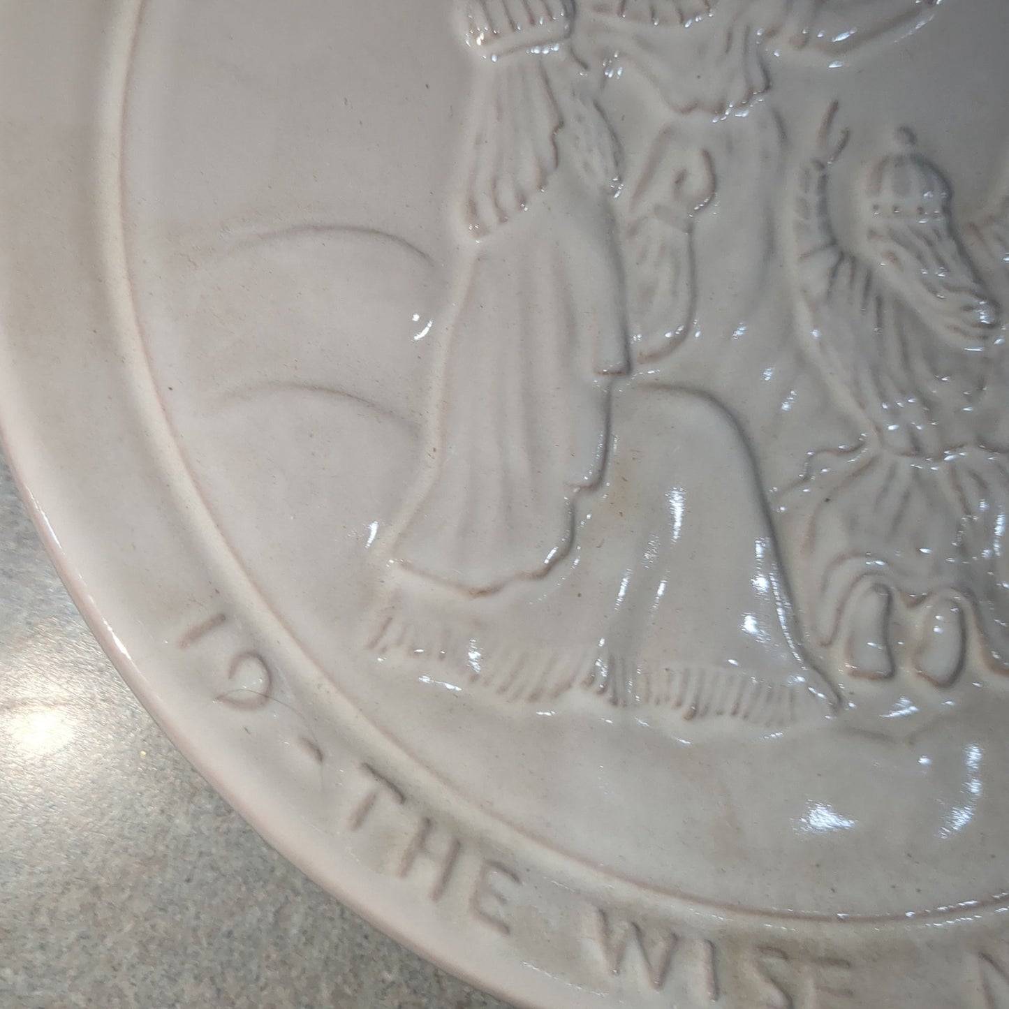 vintage Frankoma plate 1982 The wise men rejoice