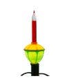Vintage looking Bubble Light Set lig1