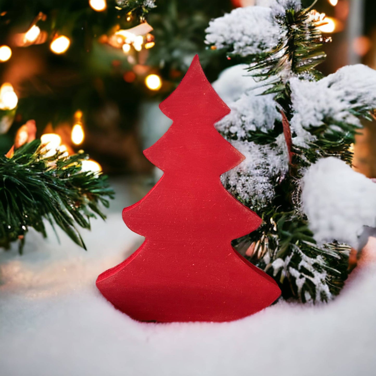 Primitive/Rustic Wood Christmas/Winter Tree -Bouncy: UNFINISHED / Small