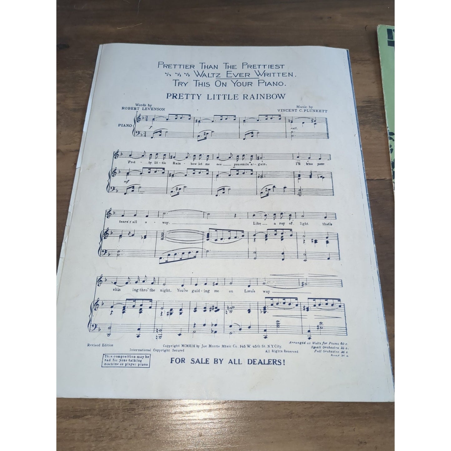 Lot Of Three Vintage Sheet Music. Dixie Blues, Mason Dixon Line, Mother Dixie &