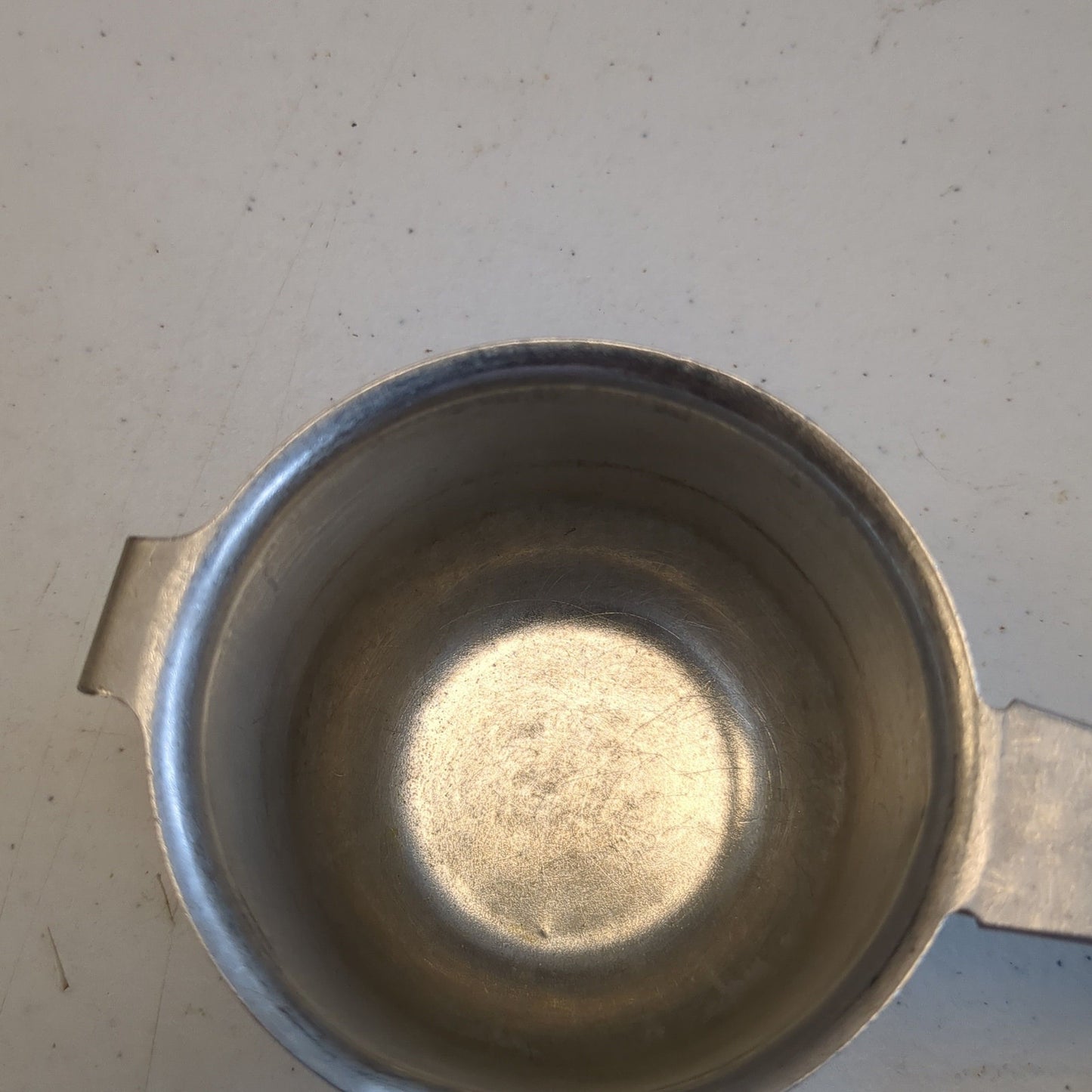 alu106 Vintage Sauce Melter with Strainer Lid