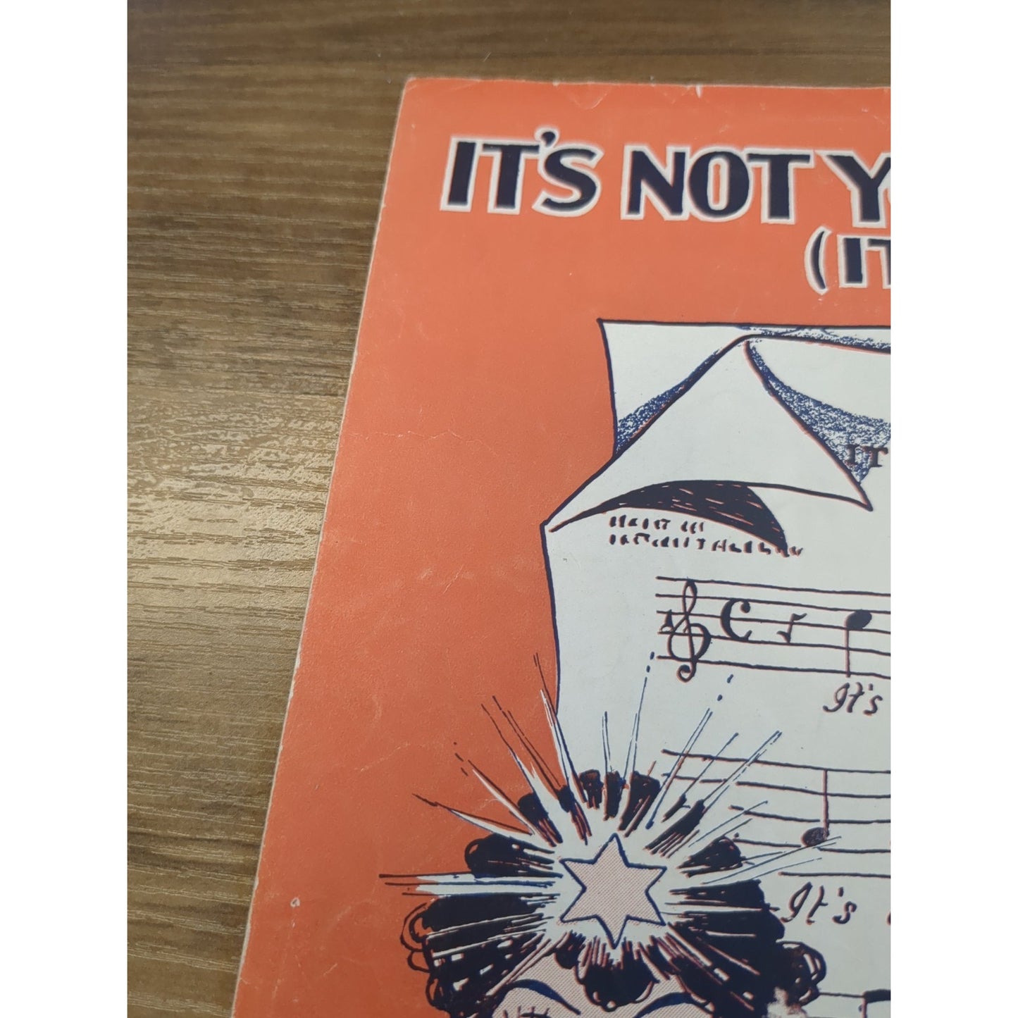 It's Not Your Nationality (It's Simply You) - 1916 large sheet music