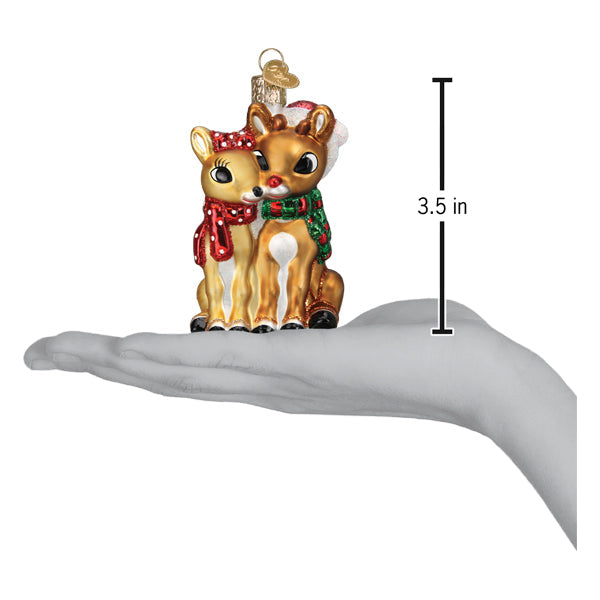 Rudolph® And Clarice™ Ornament NOT AVAILABLE AT MINDEN LOCATION