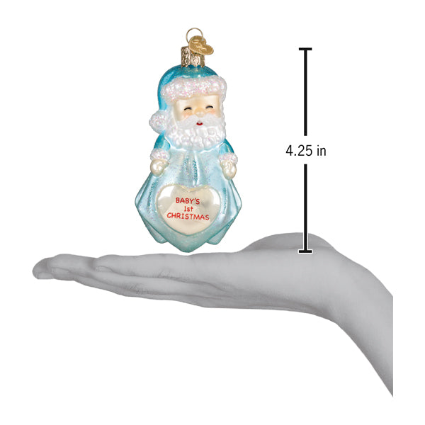 Baby Boys 1st Santa Lovey Ornament NOT AVAILABLE AT MINDEN LOCATION