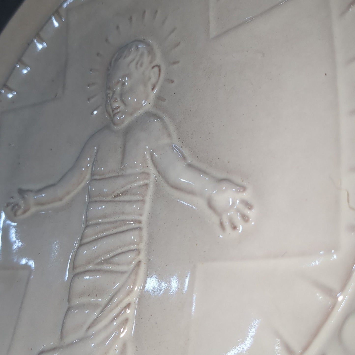 vintage Frankoma plate 1970 king of kings