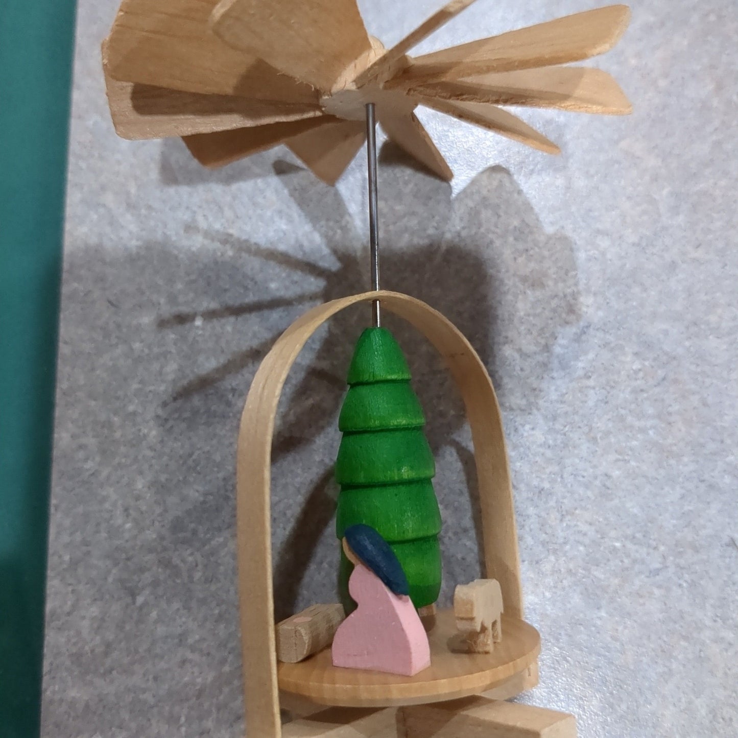 vintage German Windmill Nativity