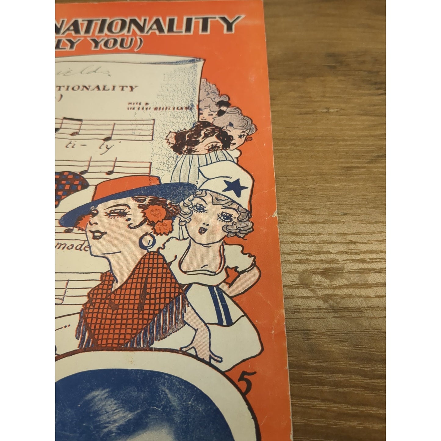 It's Not Your Nationality (It's Simply You) - 1916 large sheet music