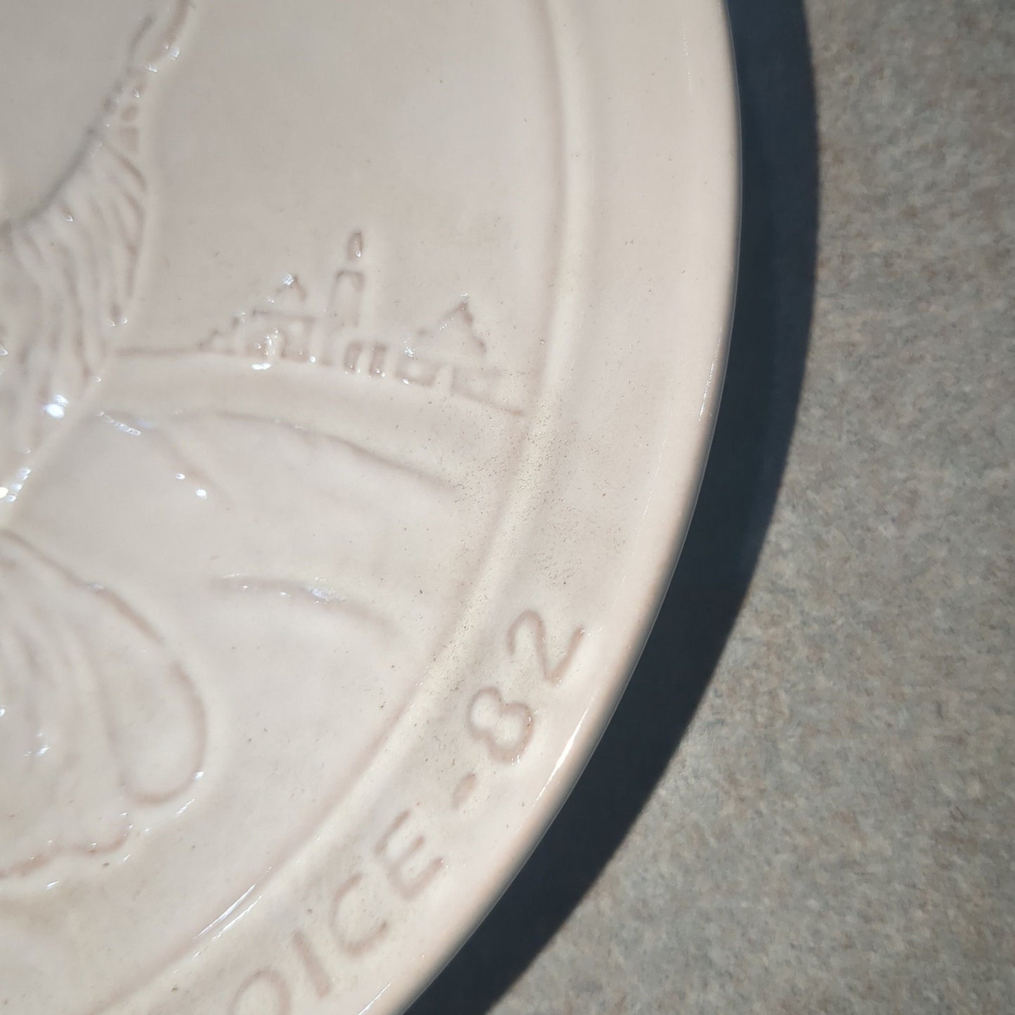 vintage Frankoma plate 1982 The wise men rejoice