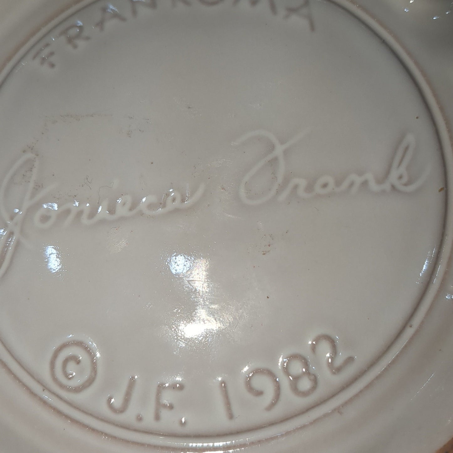 vintage Frankoma plate 1982 The wise men rejoice