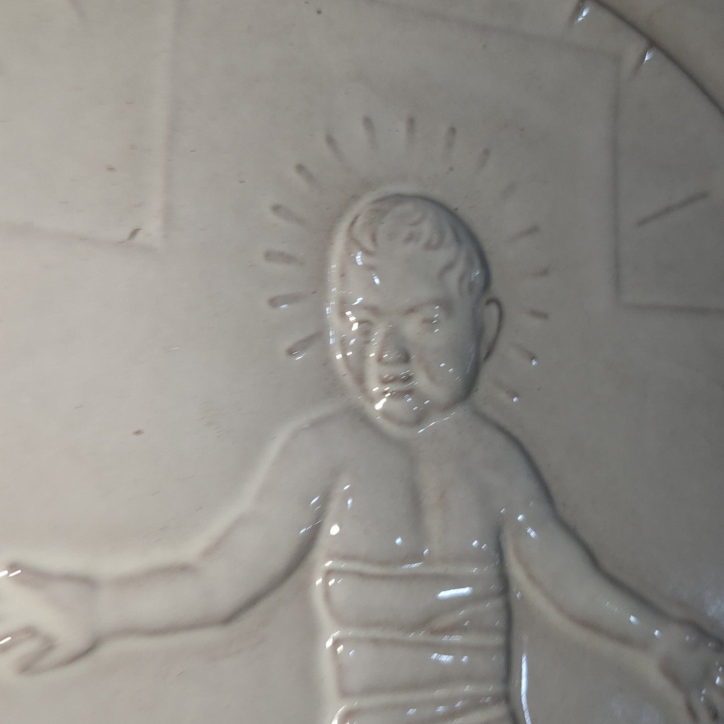 vintage Frankoma plate 1970 king of kings