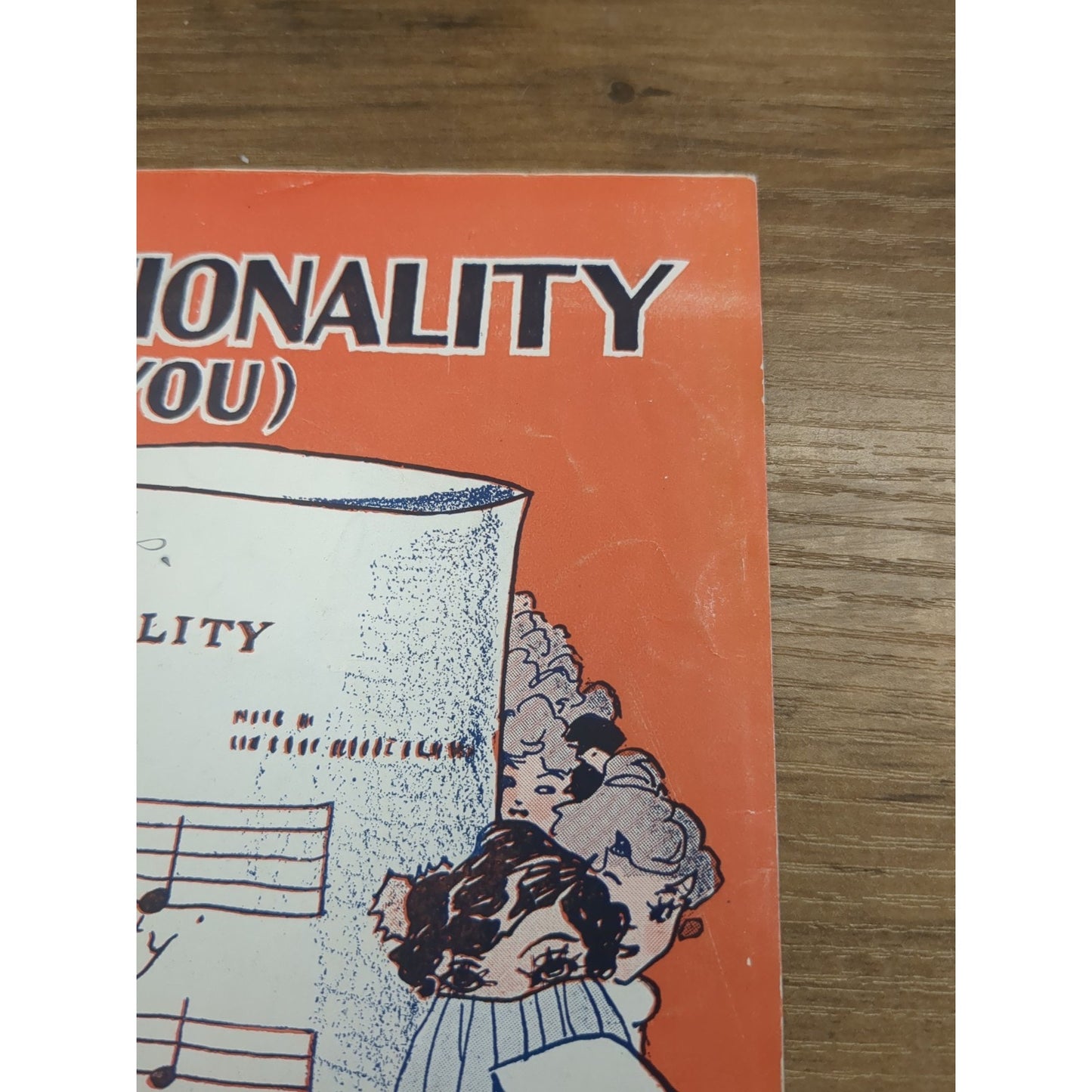 It's Not Your Nationality (It's Simply You) - 1916 large sheet music
