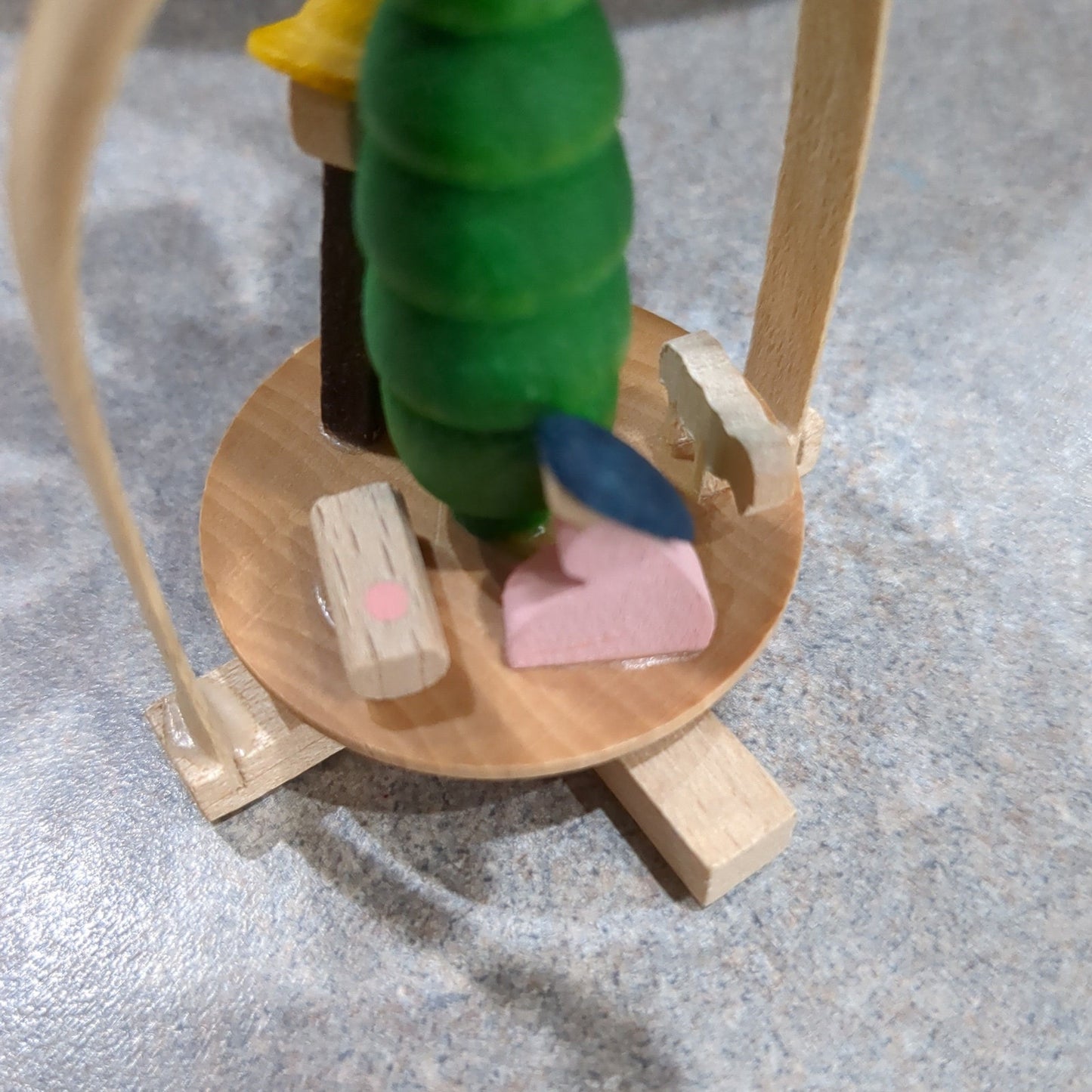 vintage German Windmill Nativity