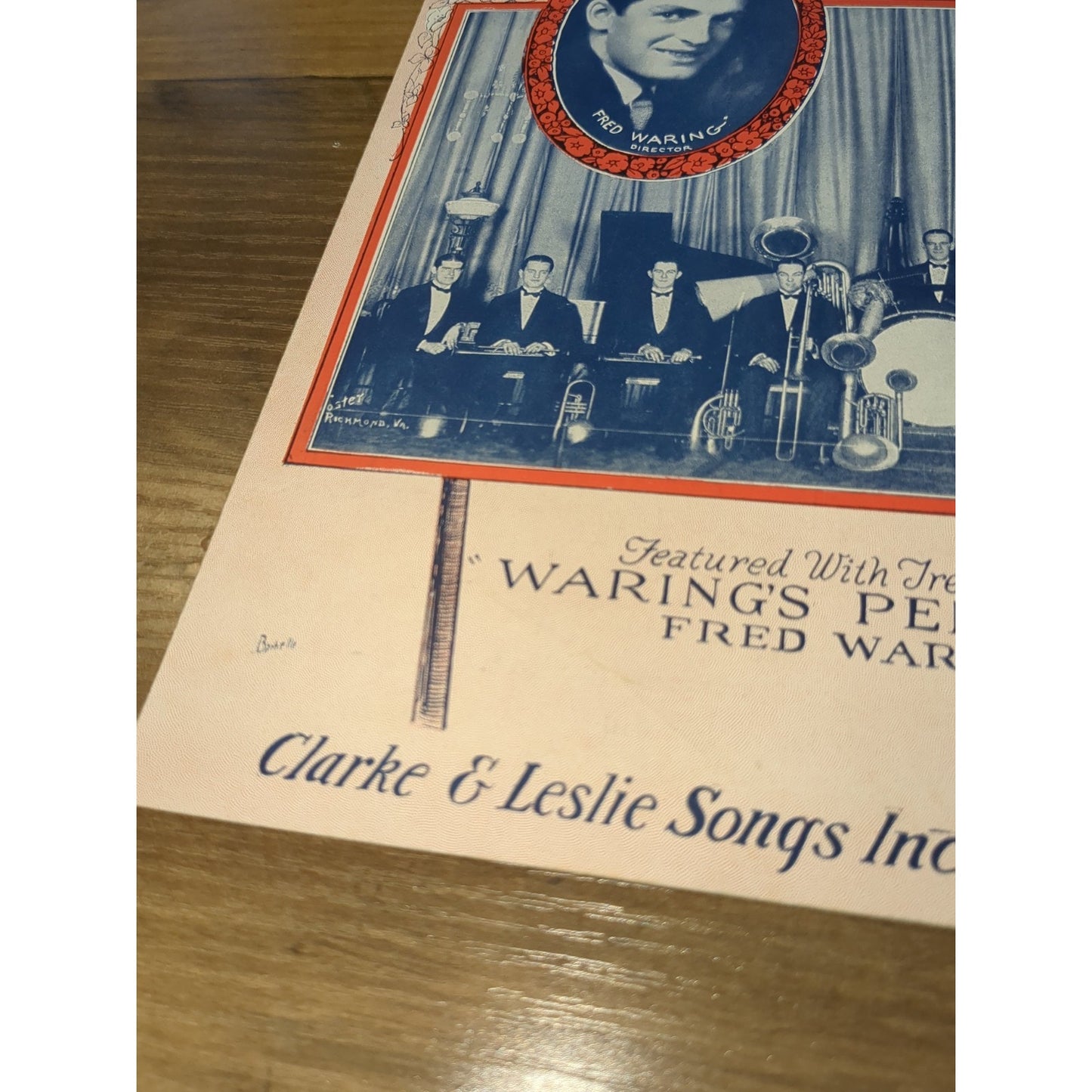 Dreary Weather: Univ of Penn. Fox Trot - 1924 sheet music - Fred & Tom Waring