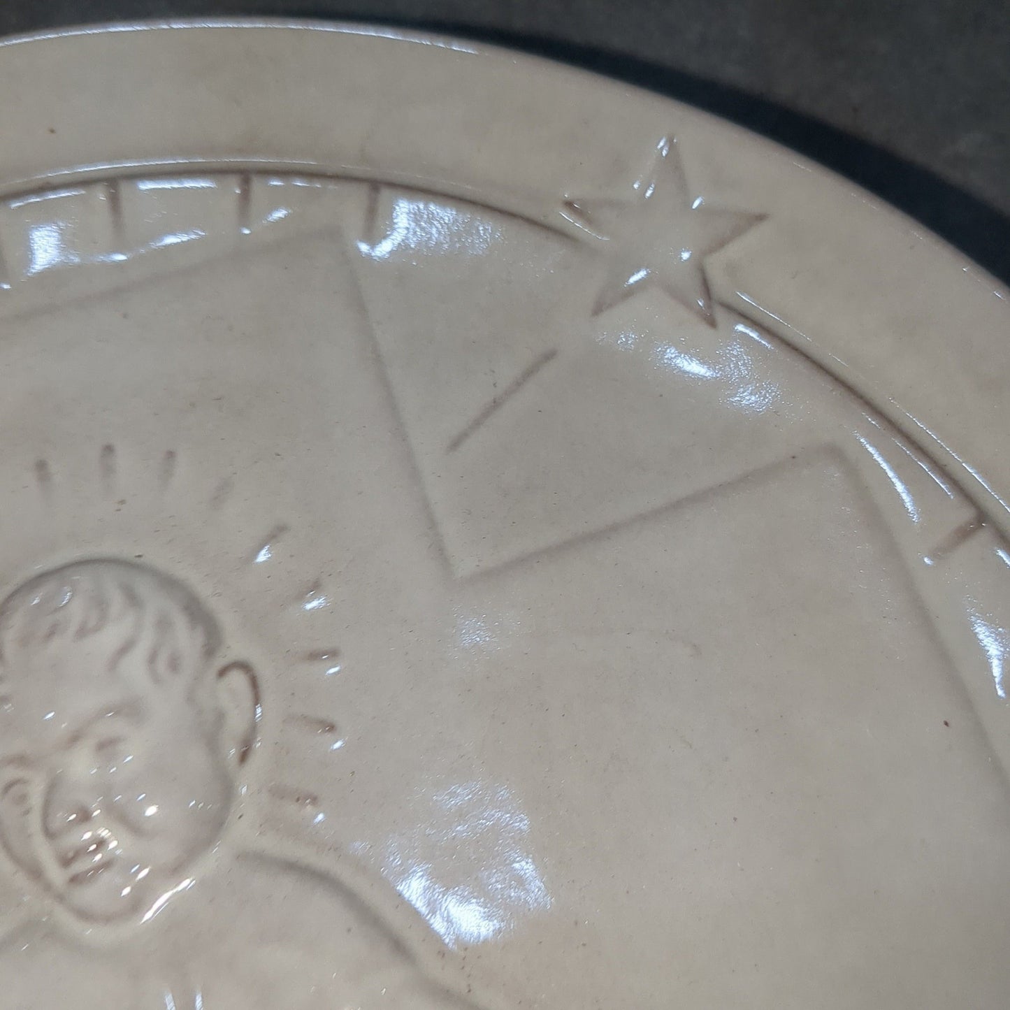 vintage Frankoma plate 1970 king of kings