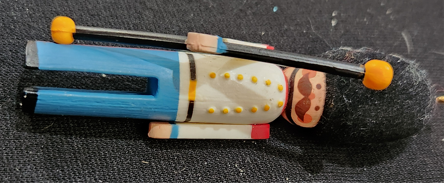 Hallmark Keepsake Ornament 1982 miniature Clothespin Soldier England Queen's Royal Guard ornament 1st in Series hos1