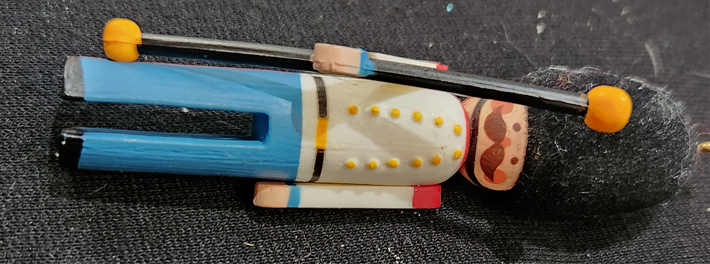 Hallmark Keepsake Ornament 1982 miniature Clothespin Soldier England Queen's Royal Guard ornament 1st in Series hos1